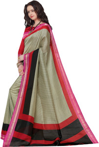 Yetnik Printed Bollywood Silk Cotton Blend Saree