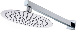 Mily 4x4 Ultra Slim Round shower with 9inch Arm Shower Head