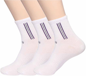 Hans Men & Women Solid Ankle Length Socks