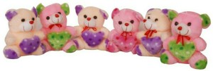 Buy4babes Teddy Bear 6 pcs kind toys  - 12 inch
