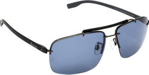 HRS427-BK-PNK-GLD HRINKAR Golden Wrap Around Sunglasses