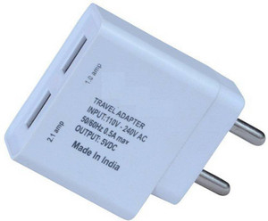 JPW Wall Mobile Charger 2.1A DUAL USB Mobile Charger