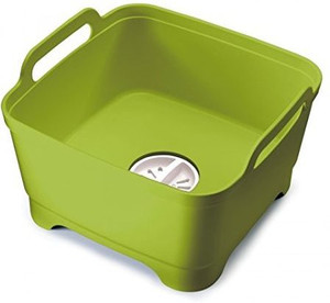 Plastic dishwashing tubs store