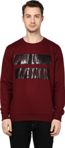 Griffel Full Sleeve Printed Men's Sweatshirt