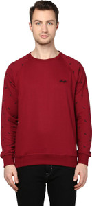 Griffel Full Sleeve Printed Men's Sweatshirt