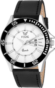 FOGG 1044-CK WH101 New Stylish Tag Date and Day Analog Watch - For Men