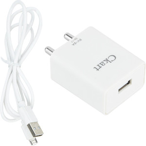 Ckart 2A. Fast Charger With Data/Sync Cable (1mtr) For Samsung Galaxy S6 Edge Plus Mobile Charger