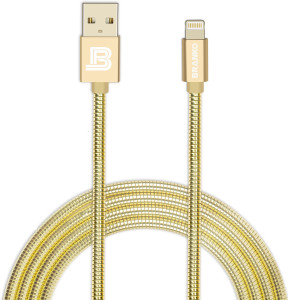 Branko Indestructible Metal Braided Tough Charge & Sync Lightning Cable