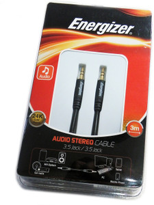 Energizer Premium 3.5mm Male to Male Long Auxiliary Audio AUX Cable