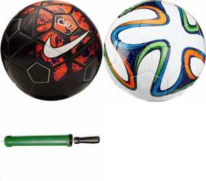 RSO 32 Pannel Street 2 balls With Air Pump Football - Size: 5