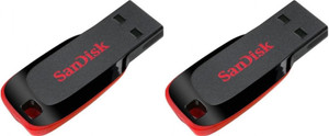 Blue Lotus Sandisk Cruzer Blade Combo 64 GB Pen Drive