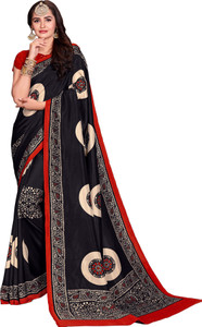 Yetnik Printed Bollywood Art Silk Saree