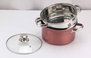 Pristine Induction Compatible PTFE (Non-stick) Steamer
