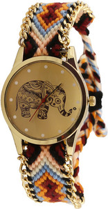 The Smokiee 23462L Muticolour Band Analog Watch - For Girls