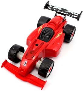 Toys Bhoomi 2 in 1 Build Your Own Formula Racing Car Take Apart Modification Playset - Includes Electric Drill & Car Parts with Lights and Sounds (24 Pieces)