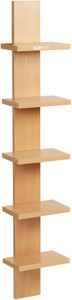 Bluewud Louis Wall Shelf Engineered Wood Open Book Shelf