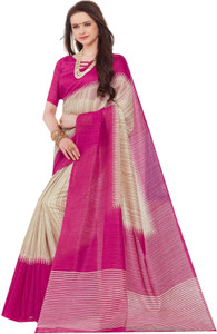 Yetnik Printed Bollywood Silk Cotton Blend Saree