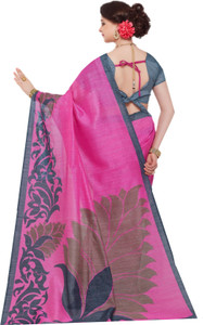 Yetnik Printed Bollywood Silk Cotton Blend Saree