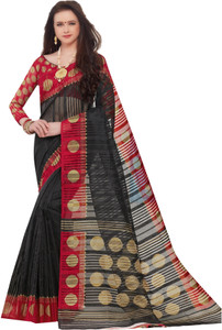 Yetnik Printed Bollywood Silk Cotton Blend Saree