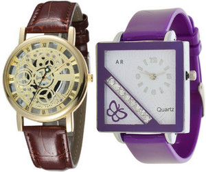 AR Sales Wh-G37 Designer Analog Watch - For Men & Women