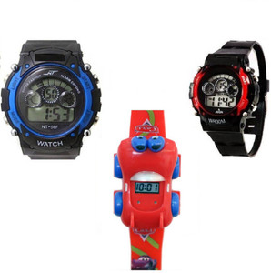 Users CAR-Sports2+1 DSS Kids Always Fun Digital Watch - For Boys & Girls