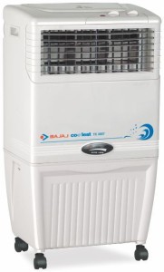 bajaj coolest tc 2007 tower air cooler(white, 37 litres)