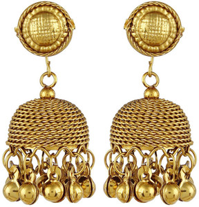 Anishop Alloy Elegant Jhumka Gift for her Alloy Jhumki Earring