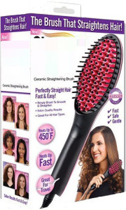 VibeX ™ Digital Electric Comb Heating Detangling Brush Simply Straight™ -Type-607 Hair Straightener