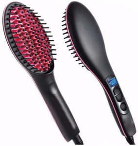 VibeX ® Straight Iron Fast Styling Ceramics Comb Brush Simply Straight™ -Type-599 Hair Straightener