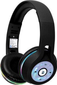 Soundlogic BTHP002S-BK Wired & Wireless bluetooth Headphones