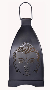Sutra Decor Buddha Black Iron Lantern