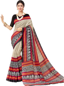 Yetnik Printed Fashion Silk Cotton Blend Saree