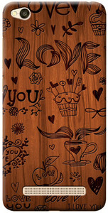 Nainz Back Cover for Mi Redmi 4A