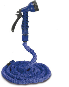Shrih SH-03973 7-Pattern Spray Nozzle 50ft Longest Flexible Expandable Garden Hose Pipe