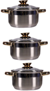 Pococina 6 pcs Induction Cookware Set