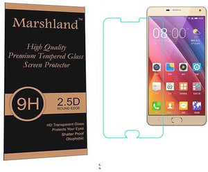 Marshland Tempered Glass Guard for Gionee Marathon M5Plus