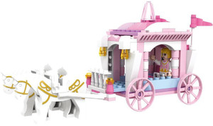 Saffire Girls Princess Horse Carriage Building Block Set