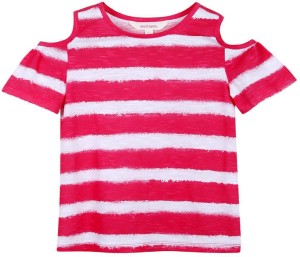 My Lil'Berry Girl's Casual Cotton, Hosiery Fashion Sleeve Top
