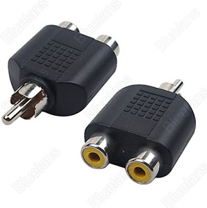 jk Rca male to 2 rca female splitter jack rca splitter jack
