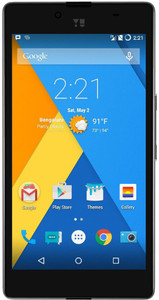 Yu Yuphoria (Black & Silver, 16 GB)(2 GB RAM)