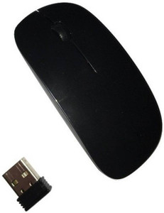 Gadget Deals Comfortable & Sleek (Two batteries free) Wireless Optical Mouse