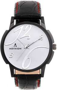 Adixion 9502NLB2 New Leather Strap Mattel Case Analog Watch Analog Watch - For Men & Women