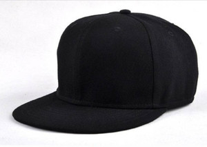 Trendmakerz Black Snapback Cap