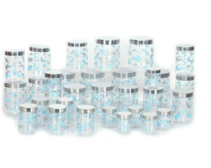 Shrih - 50 ml, 200 ml, 500 ml, 800 ml, 1.1 L, 1.8 L Plastic Multi-purpose Storage Container