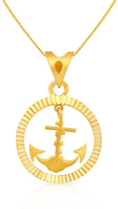 Malabar Gold and Diamonds Malabar 22kt Diamond Yellow Gold Pendant