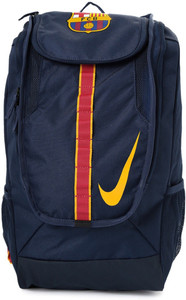 nike unisex blue & black alpha rev colourblocked backpack