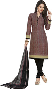 Giftsnfriends Cotton Printed Salwar Suit Dupatta Material
