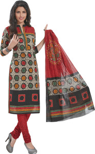 Giftsnfriends Cotton Printed Salwar Suit Dupatta Material
