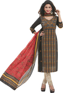 Giftsnfriends Cotton Printed Salwar Suit Dupatta Material