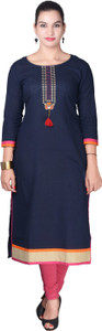 Mokshi Casual Solid Women's Kurti